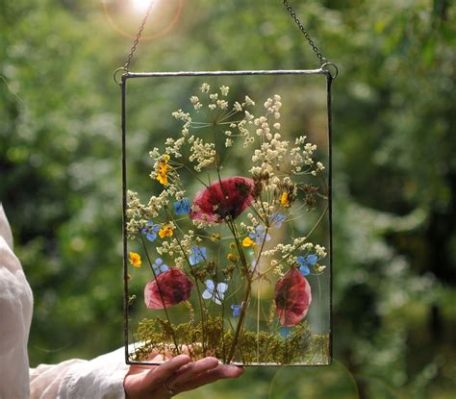 How to Frame Pressed Flowers: A Journey Through Time and Texture