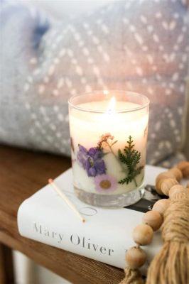 Is it safe to put dried flowers in candles, and can they whisper secrets to the wax?