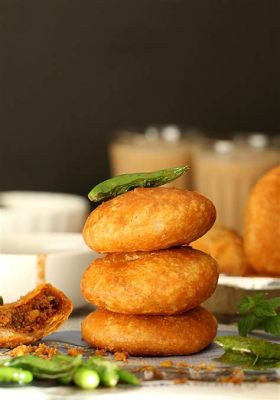 Khasta Kachori! A Symphony of Crispy Textures and Explosion of Aromatic Spices!