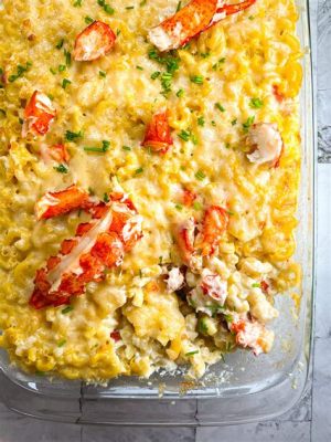 Lobster Mac and Cheese: A Creamy Indulgence Bursting With Decadent Seafood Flavors!